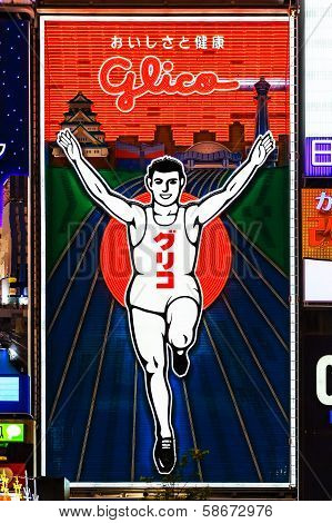 Glico Man billboard in Osaka