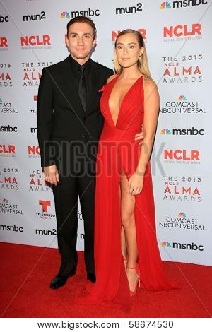 Daryl Sabara and Alexa Vega at the 2013 NCLR ALMA Awards Press Room, Pasadena Civic Auditorium, Pasadena, CA 09-27-13