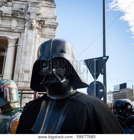 People Of 501St Legion Take Part In The Star Wars Parade In Milan, Italy
