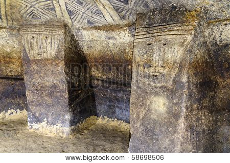 Colombia, Ancient Tomb In Tierradentro