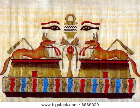 Egyptiske Papyrus