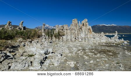 Tufa Formation In Mono Lake, California