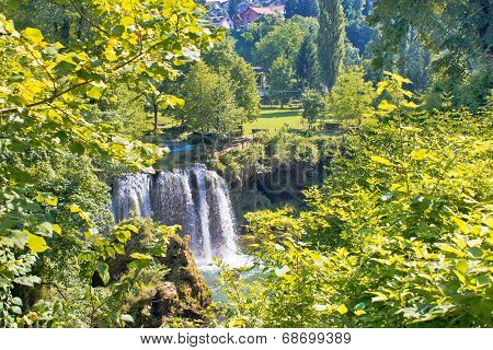 Green Paradise Of Rastoke Waterfalls