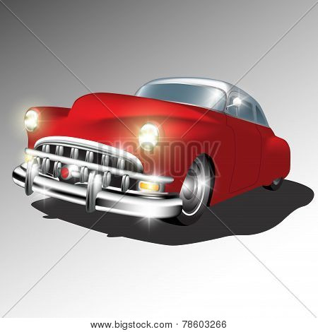 Retro Classic Car