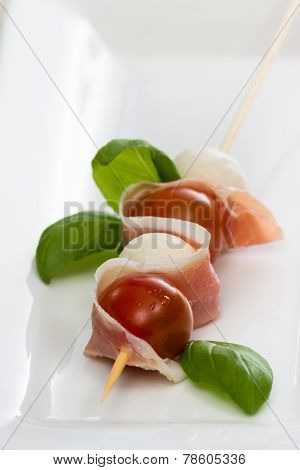 Fresh Mozzarella And Tomato Appetizer