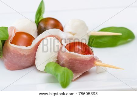Fresh Mozzarella And Tomato Appetizer