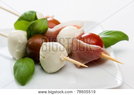 Fresh Mozzarella And Tomato Appetizer