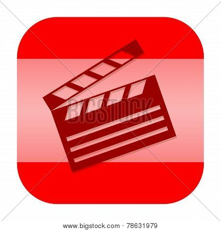 Clapperboard app icon