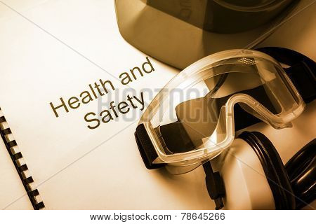 Register With Goggles, Earphones And Helmet