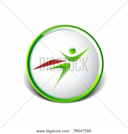 Super hero business man flying logo
