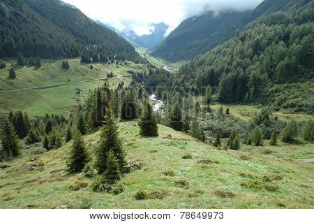 Valley Nearby Sustenpass