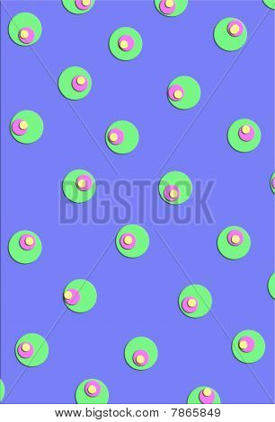 3D pozadí s puntíky