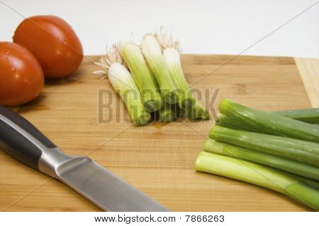 Preparándose para la cena
