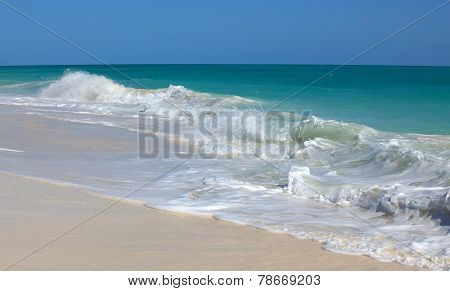 Caribbean Sea. Playa los Cocos. Cayo Largo. Cuba.