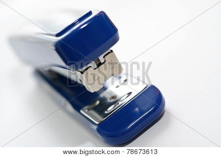 Blue stapler