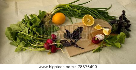 lemon and onion