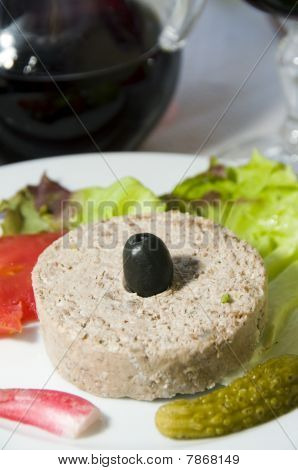 Terrine mad appetitvækker Corsica Frankrig