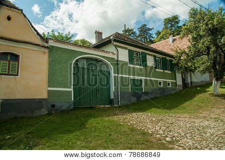 A beautiful house in Viscri Village, Transylvania, Romania