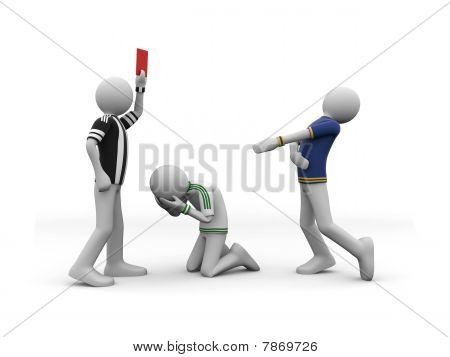 Juror Ergebnis red card