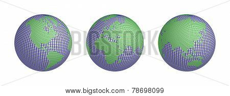 World wire 3 globes