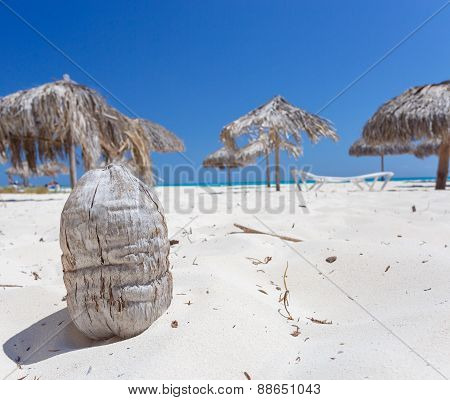 Tropical beach on Cayo Largo island