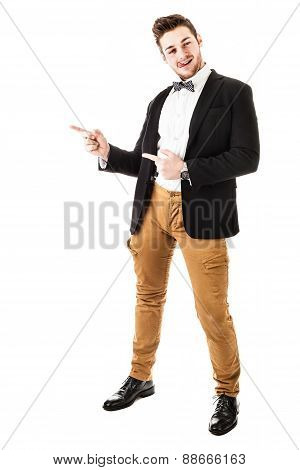 Silly Guy With Bow Tie