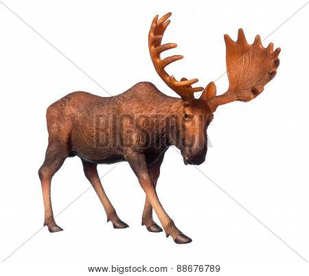 Figure of a moose