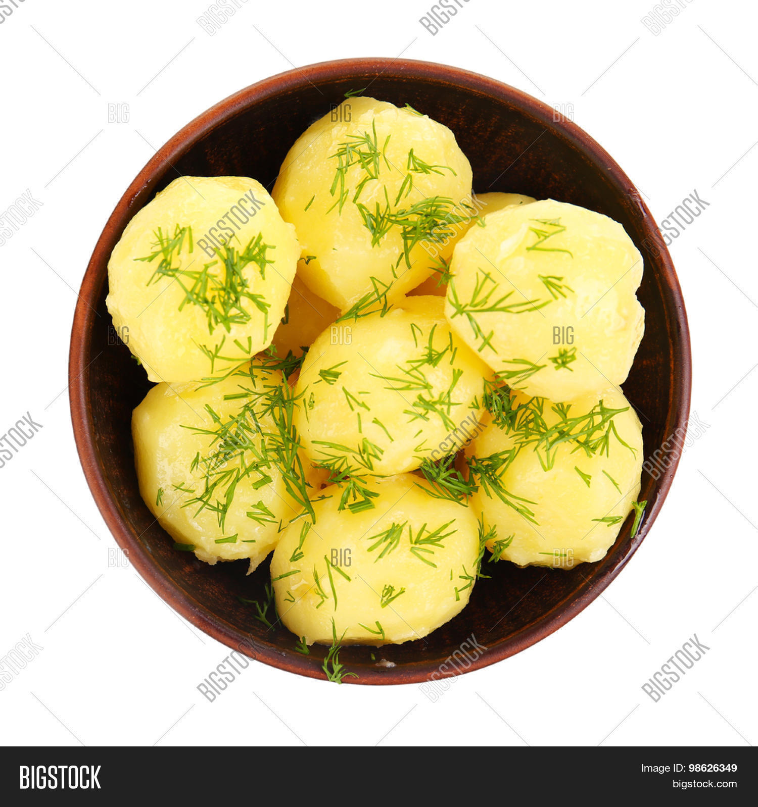 Boiled Potatoes Dill Image & Photo (Free Trial) Bigstock