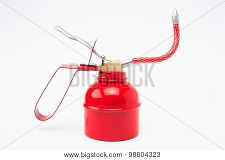 Red oilcan