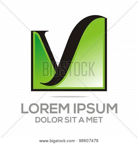 Logo Letter Y Icon Concept Business Alphabet