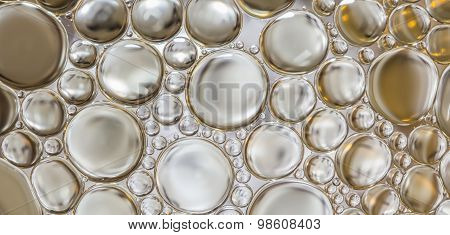 Water Bubbles Abstract Light Illumination