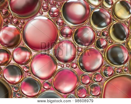 Water Bubbles Abstract Light Illumination