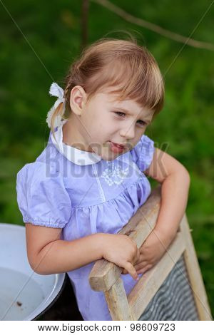 Girl  With A Washboard, A Little Helper