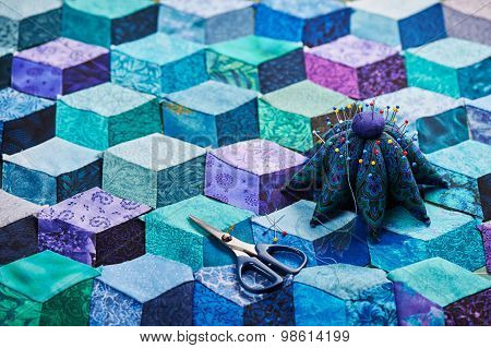 Preparing For The Final Quilt Sewn Blocks