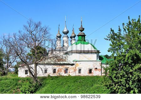 Church of Jesus' triumphal entry into Jerusalem (1702-1707) in Suzdal, Russia