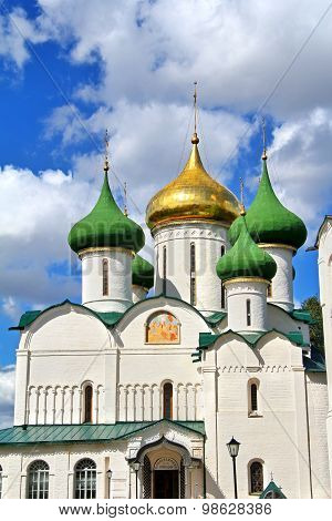 Transfiguration Cathedral in Monastery of Saint Euthymius in Suzdal, Russia