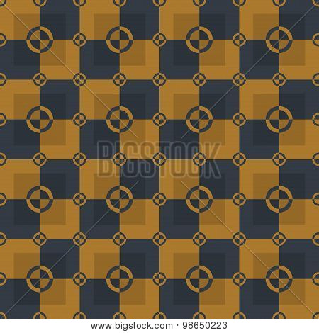 Square gold and black pattern