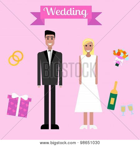 Flat wedding