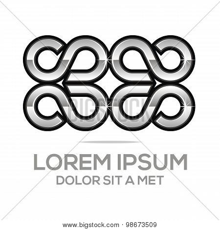 Logo Infinity Symbol S 8 Vector Element
