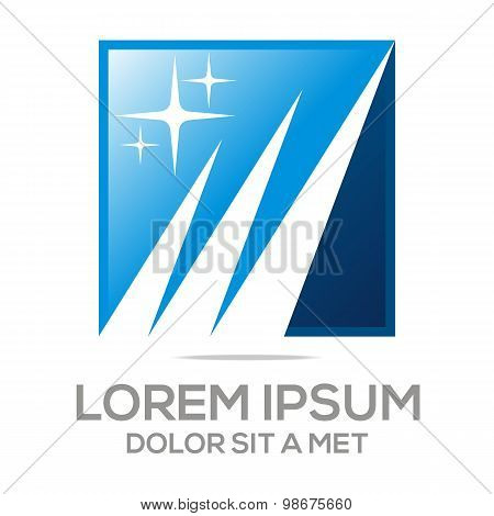 Logo abstract element icon vector