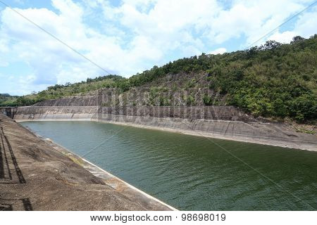 Srinakarin dam in Thailand