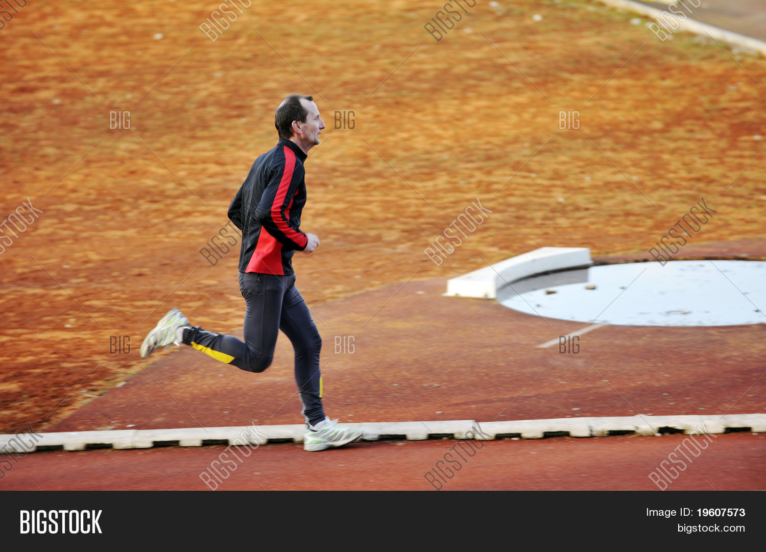 Adult Man Running On Image & Photo (Free Trial) | Bigstock