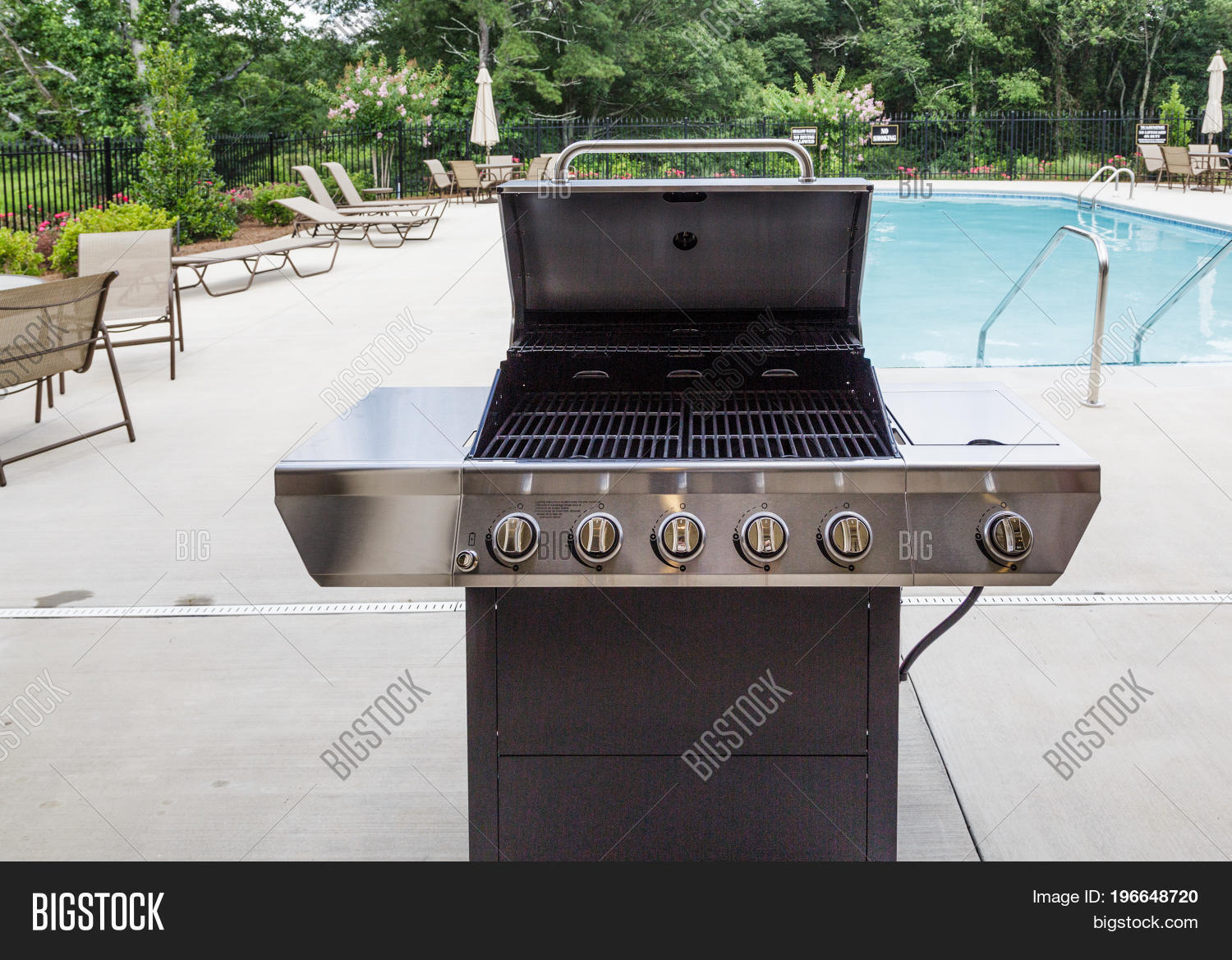 New Gas Grill By Image & Photo (Free Trial) Bigstock