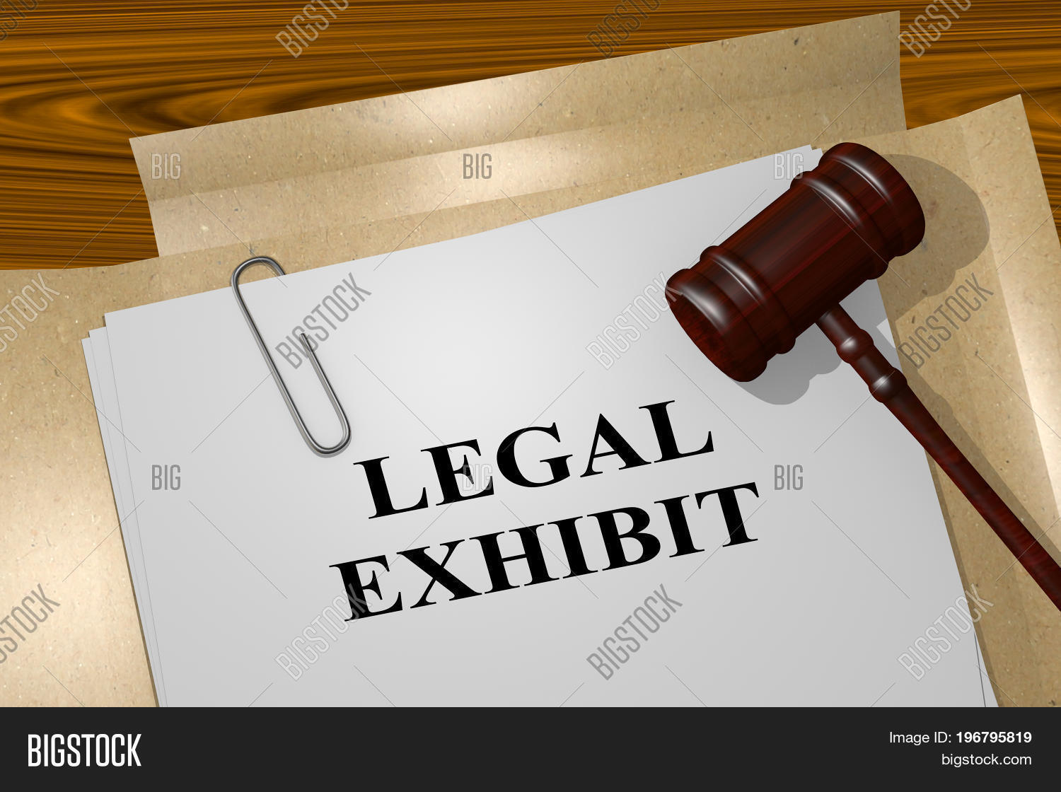 Legal Exhibit Concept Image & Photo (Free Trial) Bigstock