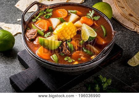 Vegetable Soup Mole De Olla