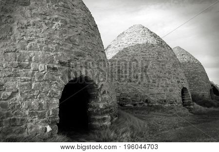 Charcoal Kilns near the ghost town of Piedmont Wyoming
