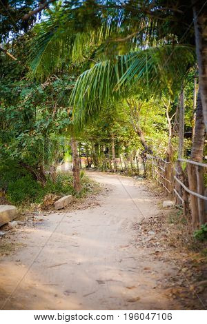 Dirt Path On Don Det