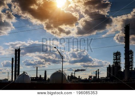 Petrochemical Industrial Plant