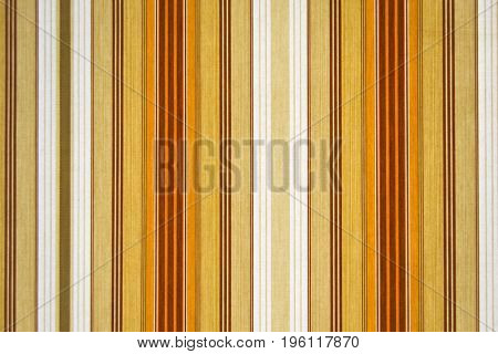 texture of multicolor lines on a tent curtain used as background