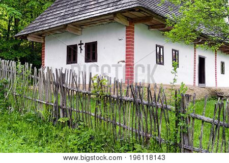 Rural house in Saris museum bardejov - Slovakia. Summer 2017
